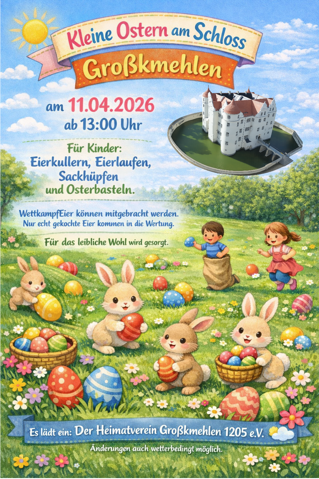 Großkmehlen Kleine Ostern Schloss